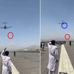 People falling off aircraft kabul