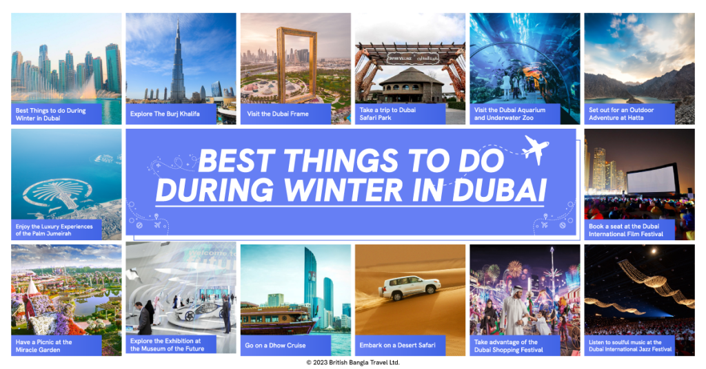 Best Things to do During Winter in Dubai