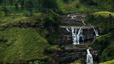 Waterfalls in Sri Lanka