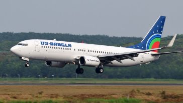 ইউএস-বাংলা ঢাকা-দিল্লি ফ্লাইট fi